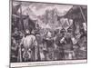 Fair at Westminster in Fourteenth Century-Henry Marriott Paget-Mounted Giclee Print