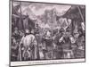 Fair at Westminster in Fourteenth Century-Henry Marriott Paget-Mounted Giclee Print