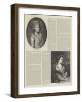 Fair Celebrities of Bygone Days-Thomas Gainsborough-Framed Giclee Print