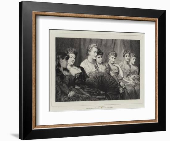 Fair Critics-George Elgar Hicks-Framed Giclee Print