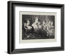 Fair Critics-George Elgar Hicks-Framed Giclee Print