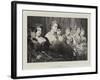 Fair Critics-George Elgar Hicks-Framed Giclee Print