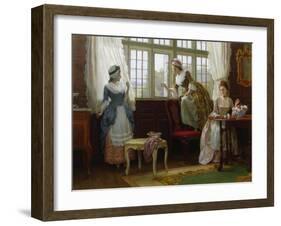 Fair Deceivers-Charles Haigh-Wood-Framed Giclee Print