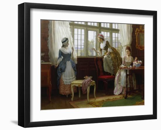 Fair Deceivers-Charles Haigh-Wood-Framed Giclee Print