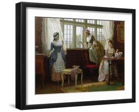 Fair Deceivers-Charles Haigh-Wood-Framed Giclee Print