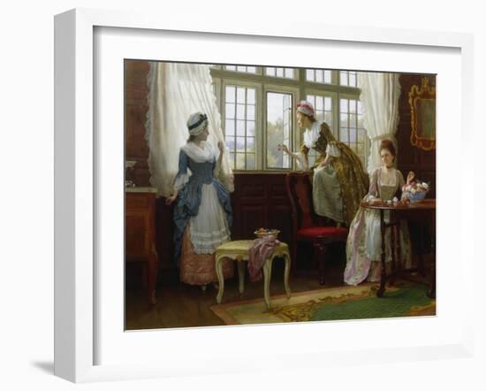 Fair Deceivers-Charles Haigh-Wood-Framed Giclee Print