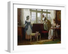 Fair Deceivers-Charles Haigh-Wood-Framed Giclee Print