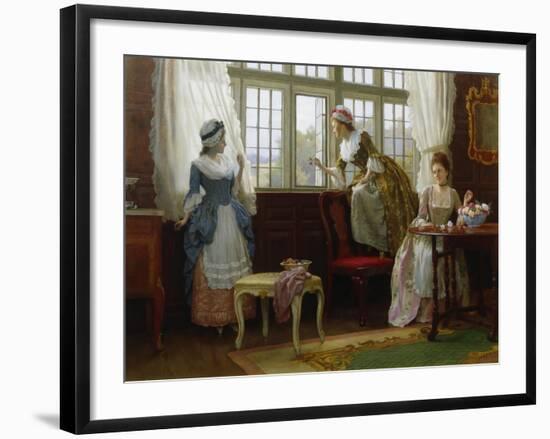 Fair Deceivers-Charles Haigh-Wood-Framed Giclee Print