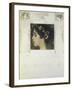 Fair Drawing for the Allegory Junius 1896-Gustav Klimt-Framed Giclee Print