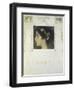 Fair Drawing for the Allegory Junius 1896-Gustav Klimt-Framed Giclee Print