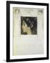 Fair Drawing for the Allegory Junius 1896-Gustav Klimt-Framed Giclee Print