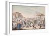 Fair During the Period of the French Revolution, C.1789-Etienne Bericourt-Framed Giclee Print