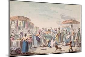 Fair During the Period of the French Revolution, C.1789-Etienne Bericourt-Mounted Giclee Print