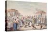 Fair During the Period of the French Revolution, C.1789-Etienne Bericourt-Stretched Canvas