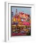 Fair food vendor shacks, Indiana State Fair, Indianapolis, Indiana,-Anna Miller-Framed Photographic Print