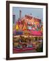 Fair food vendor shacks, Indiana State Fair, Indianapolis, Indiana,-Anna Miller-Framed Photographic Print