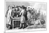 Fair Gamblers, Early 19th Century-Walter Geikie-Mounted Giclee Print