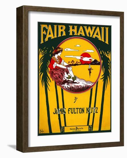 Fair Hawaii-Morgan-Framed Art Print
