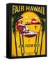 Fair Hawaii-Morgan-Framed Stretched Canvas