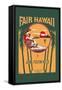 Fair Hawaii-L. E. Morgan-Framed Stretched Canvas