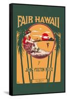 Fair Hawaii-L. E. Morgan-Framed Stretched Canvas