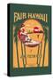Fair Hawaii-L. E. Morgan-Stretched Canvas