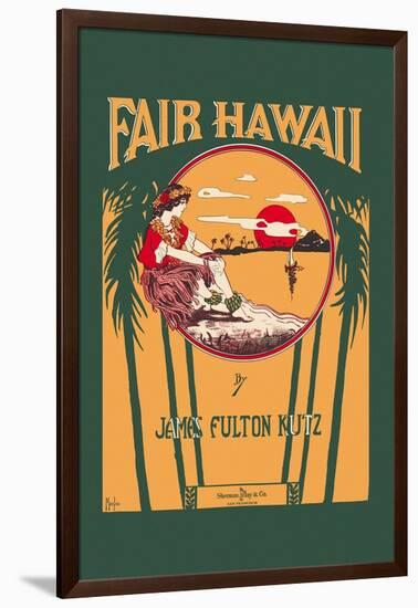 Fair Hawaii-L. E. Morgan-Framed Art Print