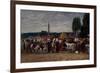Fair in Brittany, 1874-Eugene Louis Boudin-Framed Giclee Print