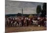 Fair in Brittany, 1874-Eugene Louis Boudin-Mounted Giclee Print