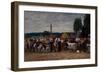 Fair in Brittany, 1874-Eugene Louis Boudin-Framed Giclee Print