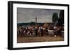 Fair in Brittany, 1874-Eugene Louis Boudin-Framed Giclee Print