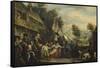 Fair in Flanders-Cornelis Dusart-Framed Stretched Canvas