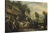 Fair in Flanders-Cornelis Dusart-Stretched Canvas