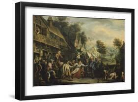 Fair in Flanders-Cornelis Dusart-Framed Giclee Print