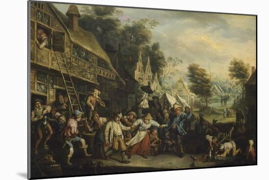 Fair in Flanders-Cornelis Dusart-Mounted Giclee Print