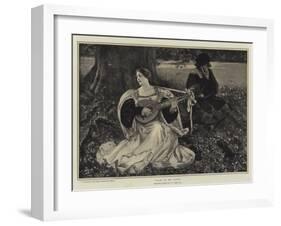 Fair Is My Love-Edwin Austin Abbey-Framed Giclee Print