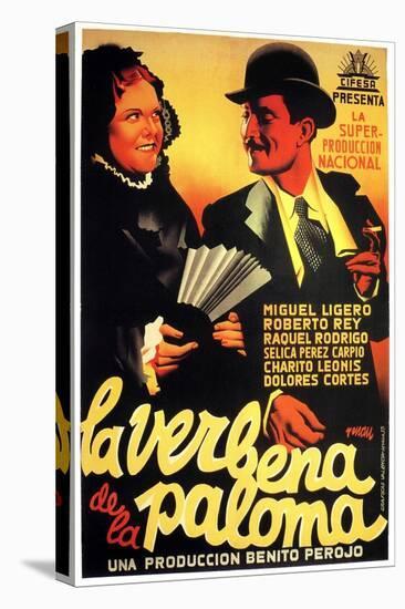Fair of the Dove, 1934 (La Verbena De La Paloma)-null-Stretched Canvas