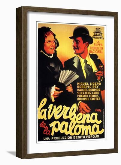 Fair of the Dove, 1934 (La Verbena De La Paloma)-null-Framed Giclee Print