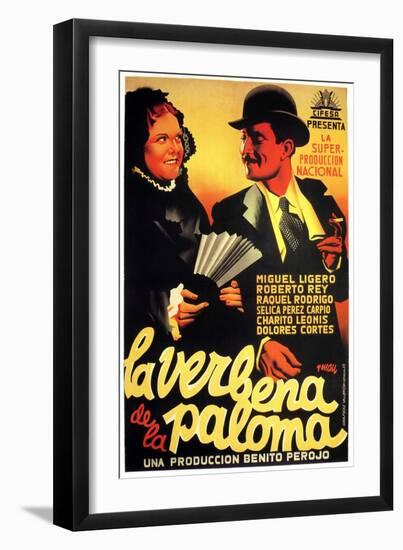 Fair of the Dove, 1934 (La Verbena De La Paloma)-null-Framed Giclee Print