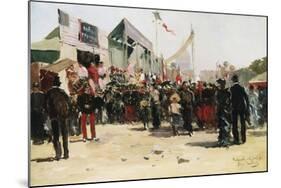 Fair on the Esplanade des Invalides-Pierre Vauthier-Mounted Giclee Print