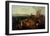 Fair on the Town Moor, Newcastle, C.1810-John Glen Wilson-Framed Giclee Print