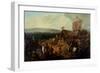 Fair on the Town Moor, Newcastle, C.1810-John Glen Wilson-Framed Giclee Print