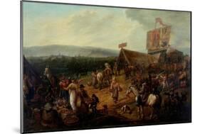 Fair on the Town Moor, Newcastle, C.1810-John Glen Wilson-Mounted Giclee Print