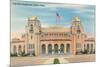 Fair Park Auditorium, Dallas, Texas-null-Mounted Premium Giclee Print