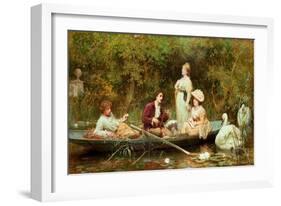 Fair, Quiet and Sweet Rest-Sir Samuel Luke Fildes-Framed Giclee Print