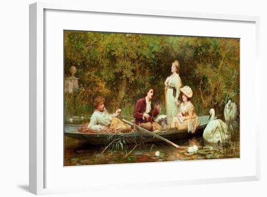 Fair, Quiet and Sweet Rest-Sir Samuel Luke Fildes-Framed Giclee Print