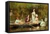 Fair, Quiet and Sweet Rest-Sir Samuel Luke Fildes-Framed Stretched Canvas