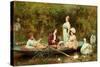 Fair, Quiet and Sweet Rest-Sir Samuel Luke Fildes-Stretched Canvas