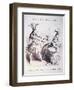 Fair Rosamond; Or, the Ashburton Treaty Magazine Illustration-null-Framed Giclee Print