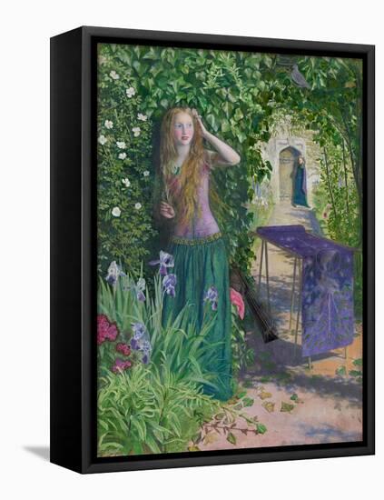 Fair Rosamund, 1854-Arthur Hughes-Framed Stretched Canvas